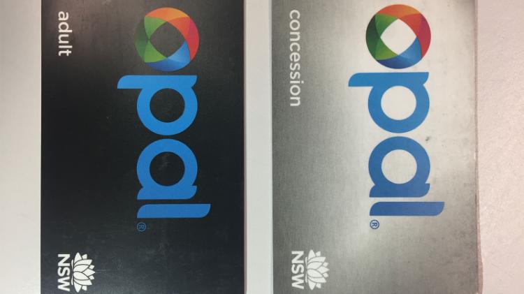Adult and Consession Opal card