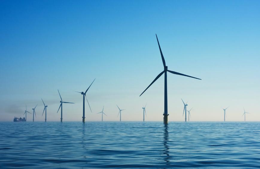 Picture of Rampion Offshore Wind Farm in United Kingdom