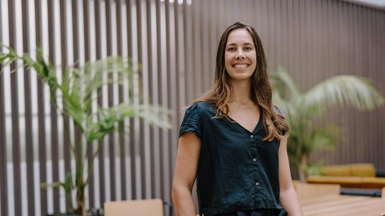 University of Wollongong  Public Health student, Clare Stephens smiling