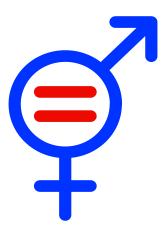 Icon representing one united gender