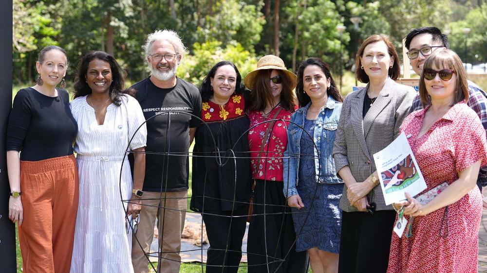 Members of the Healing and Recognition Track sub-committee at the HART plan launch.